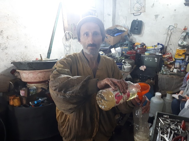 تعمیر کار ماشین سواری دوو شهر رشت بعد از پلیس راه به مدیریت پرویز فروتن