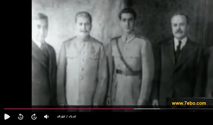 کنفرانس تهران شاه و استالین