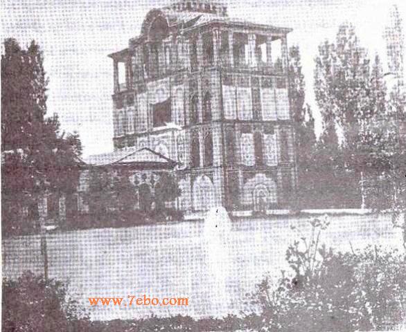 ساختمان ناصرالدين شاه در عشرت آباد