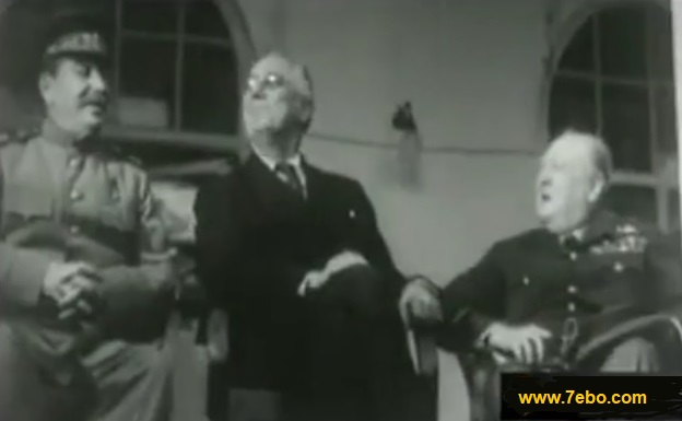 فیلم کنفرانس تهران استالین روزولت چرچیل در تهران