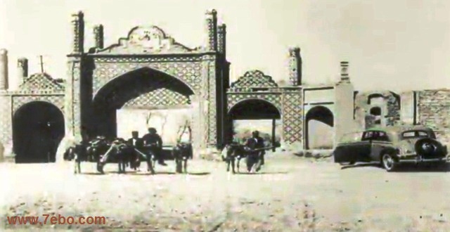 دروازه قزوین تهران سال 1322 شمسی