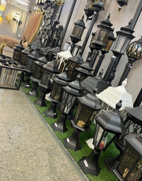 انواع چراغ پارکی،حیاطی،باغی پایه دار و دیواری