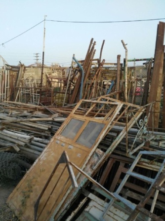  فروش آهن قراضه و ضایعات فلزی كيلويي 700 تومان در دزفول